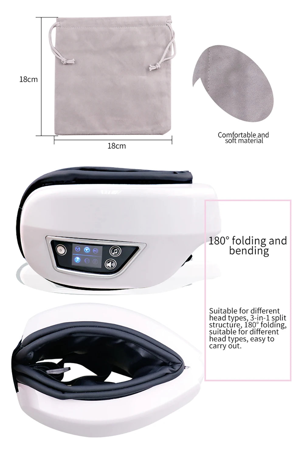 6D Smart Vibration Eye Massager