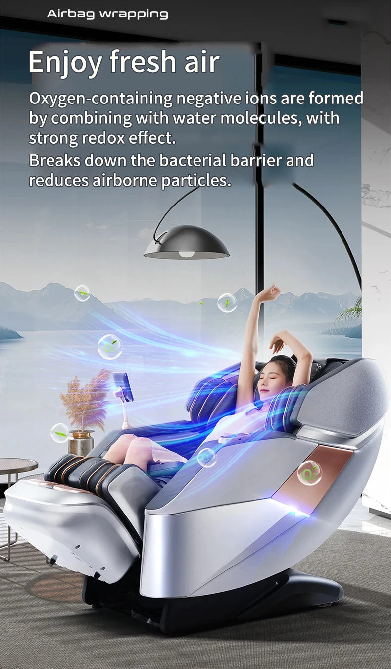 4D Waist Heating Luxury Massage Chair