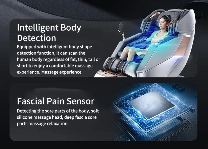 4D Waist Heating Luxury Massage Chair