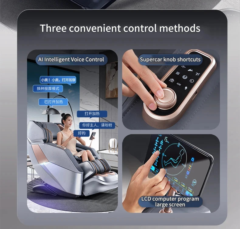 4D Waist Heating Luxury Massage Chair