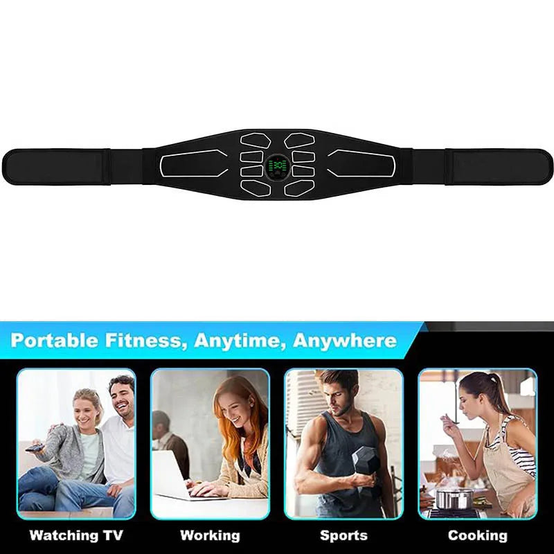 Abdominal Massager Waist Belt Fitness