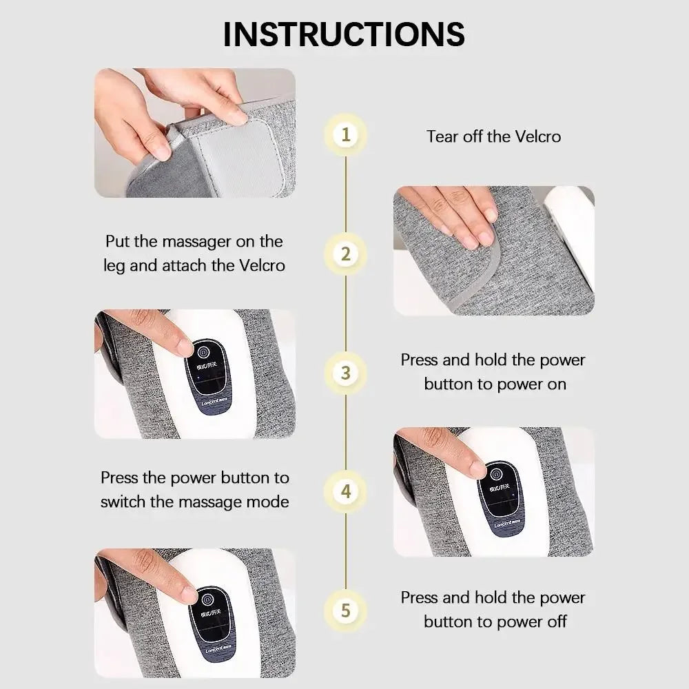 Air Compression Calf Massage