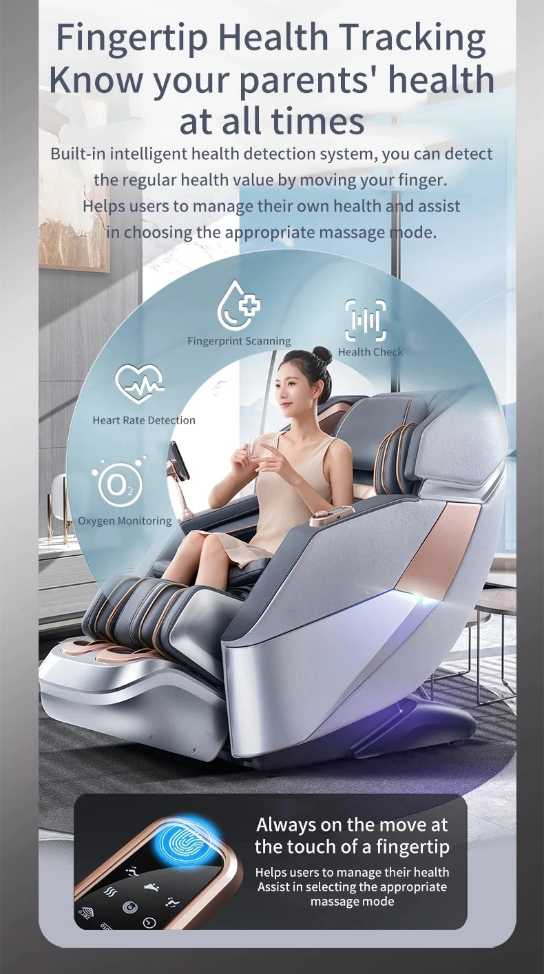 4D Waist Heating Luxury Massage Chair