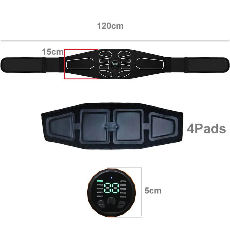Abdominal Massager Waist Belt Fitness