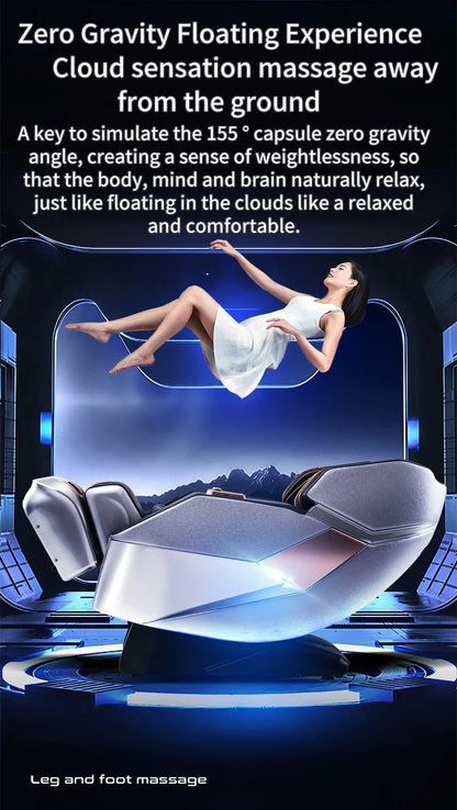4D Waist Heating Luxury Massage Chair